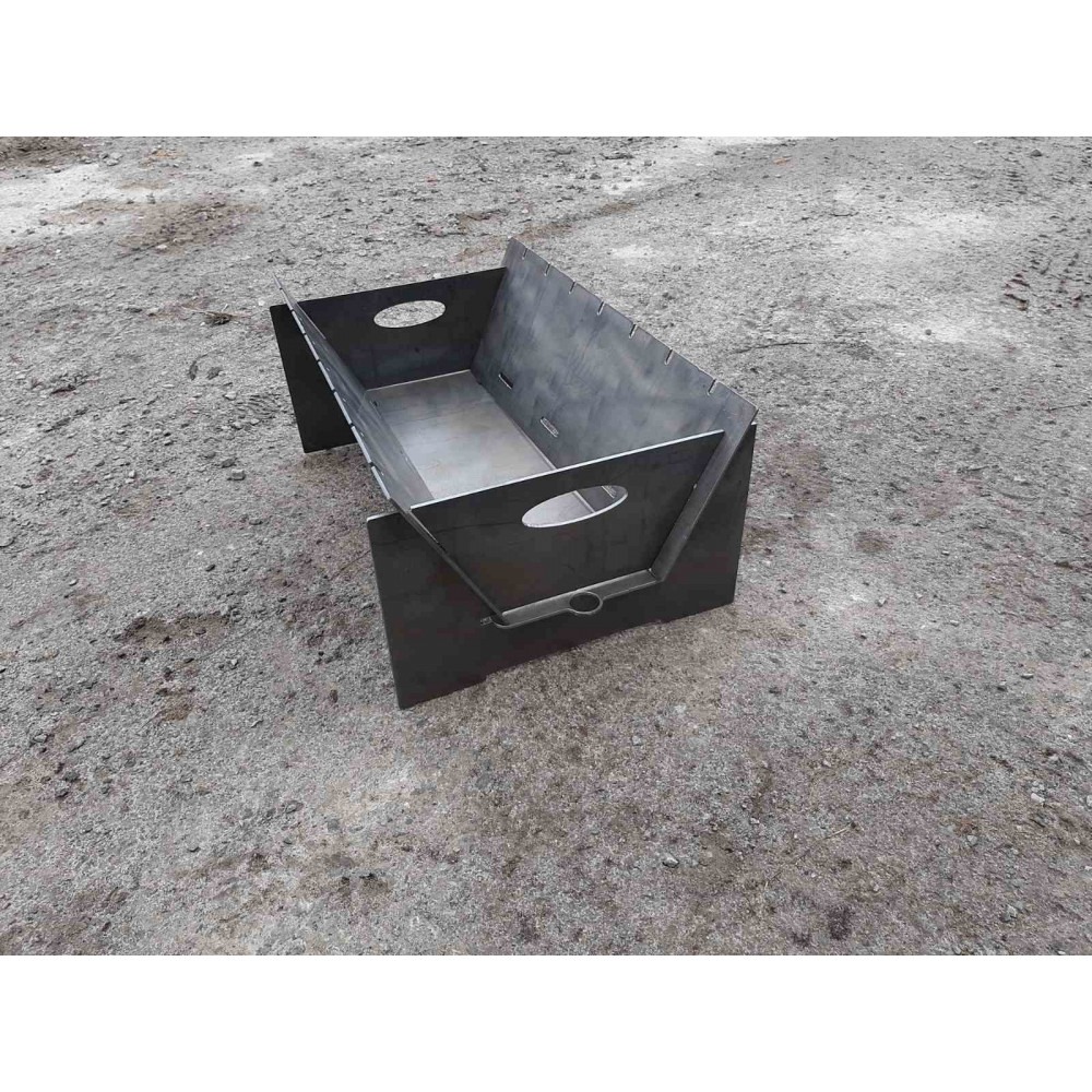 Розбірний портативний мангал MINI на 7 шампурів 