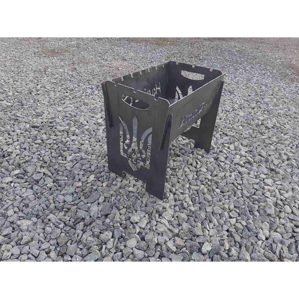 Мангал розкладний PATRIOT на 7 шампурів + ПОДАРУНОК