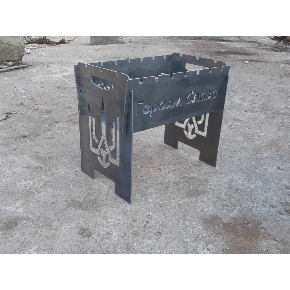 Мангал розкладний PATRIOT на 7 шампурів + ПОДАРУНОК