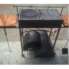 Мангал з рожном + ПОДАРУНОК