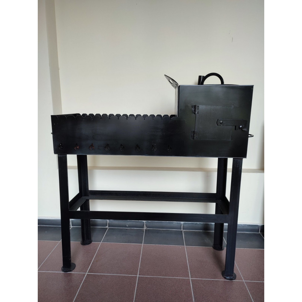 Мангал з пічкою під казан