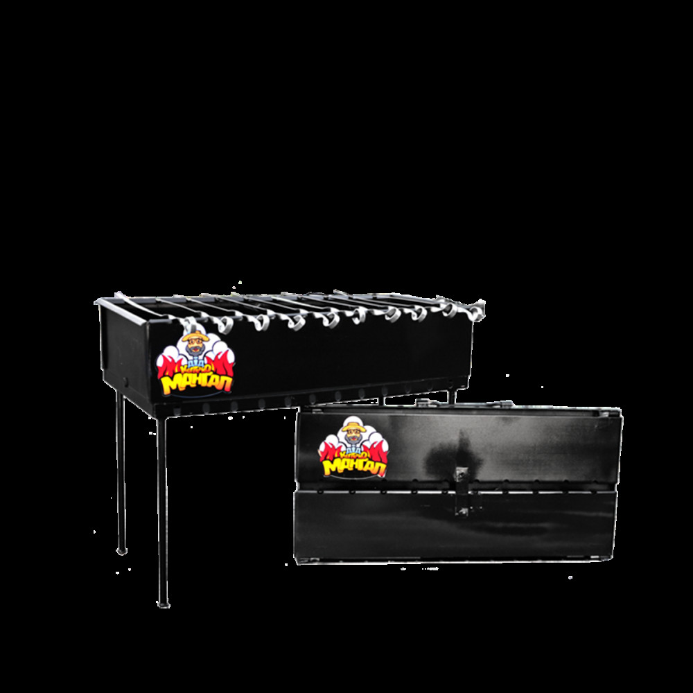 Мангал складной Дид Коптенко на 10 шампуров