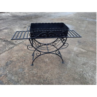 Мангал стационарный 3 мм на 9 шампуров №66