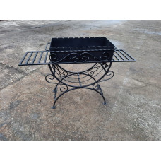 Мангал стаціонарний 3 мм на 9 шампурів №66