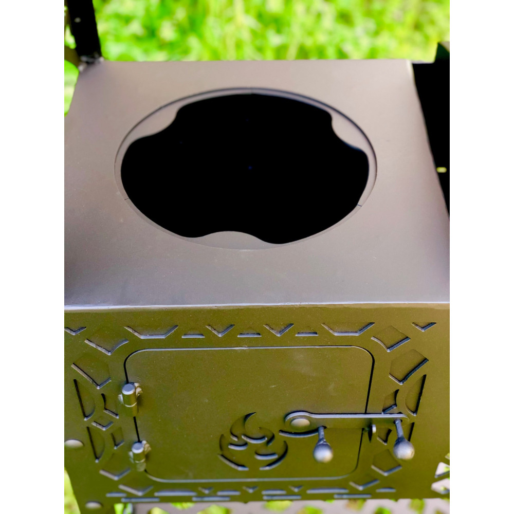 Мангал стаціонарний LEGENDA з коптильнею і пічкою