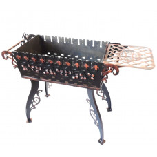 Мангал стационарный на 9 шампуров, 3 мм