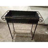 Мангал стаціонарний на 9 шапмурів, посилений