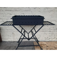 Мангал стационарный №8 на 9 шампуров