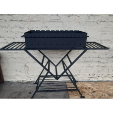 Мангал стационарный №8 на 9 шампуров