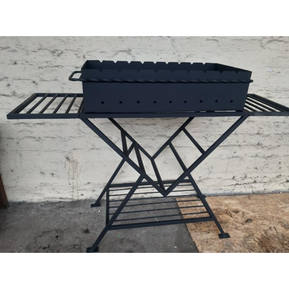 Мангал стационарный №8 на 9 шампуров