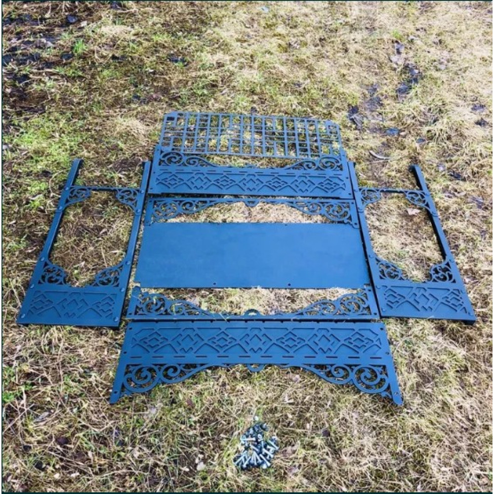 Мангал стационарный-разборной