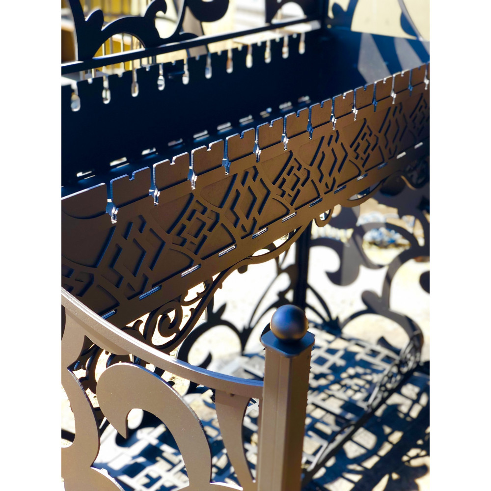 Мангал стаціонарний WEEKEND на 15 шампурів