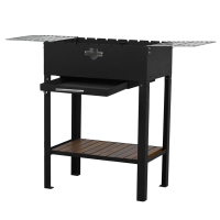 Мангал стаціонарний на 8 шампурів