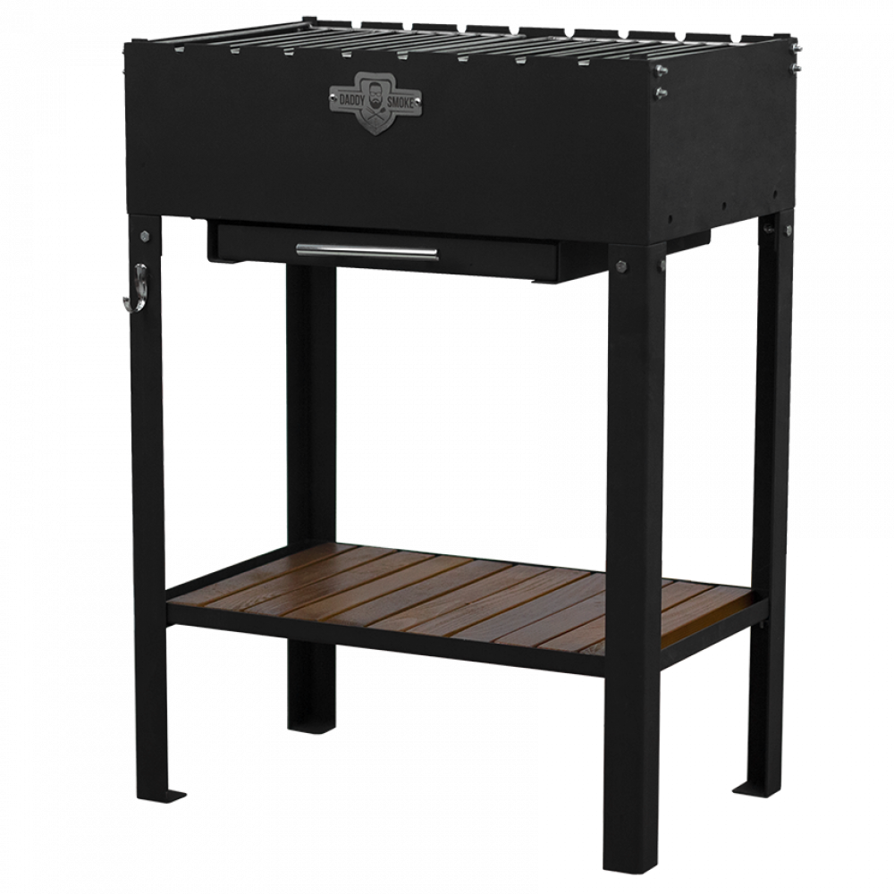 Мангал стаціонарний на 8 шампурів