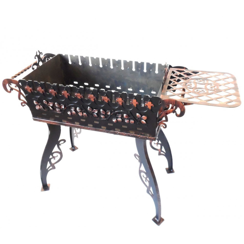 Мангал стаціонарний на 9 шампурів, 3 мм