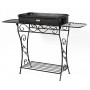 Мангал стаціонарний №5 на 9 шампурів зі знімними столиками