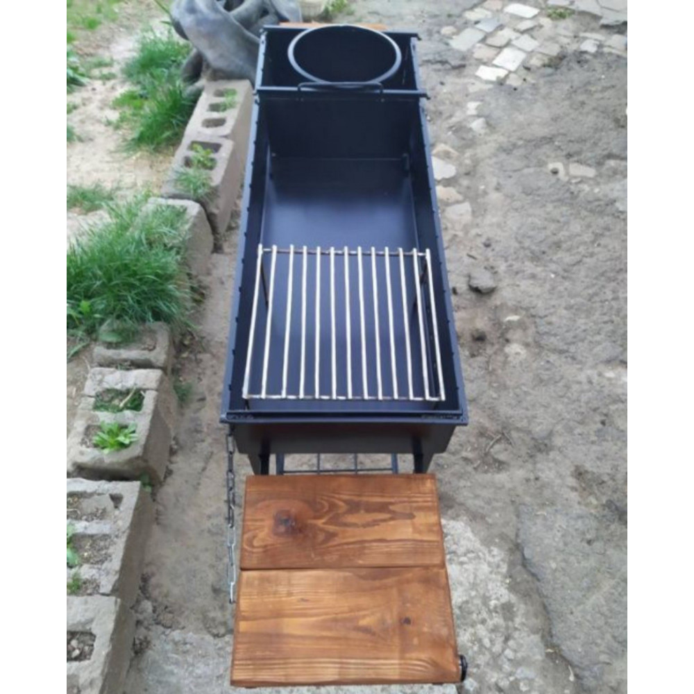 Мангал посилений 3 мм на 16 шампурів + ПОДАРУНОК