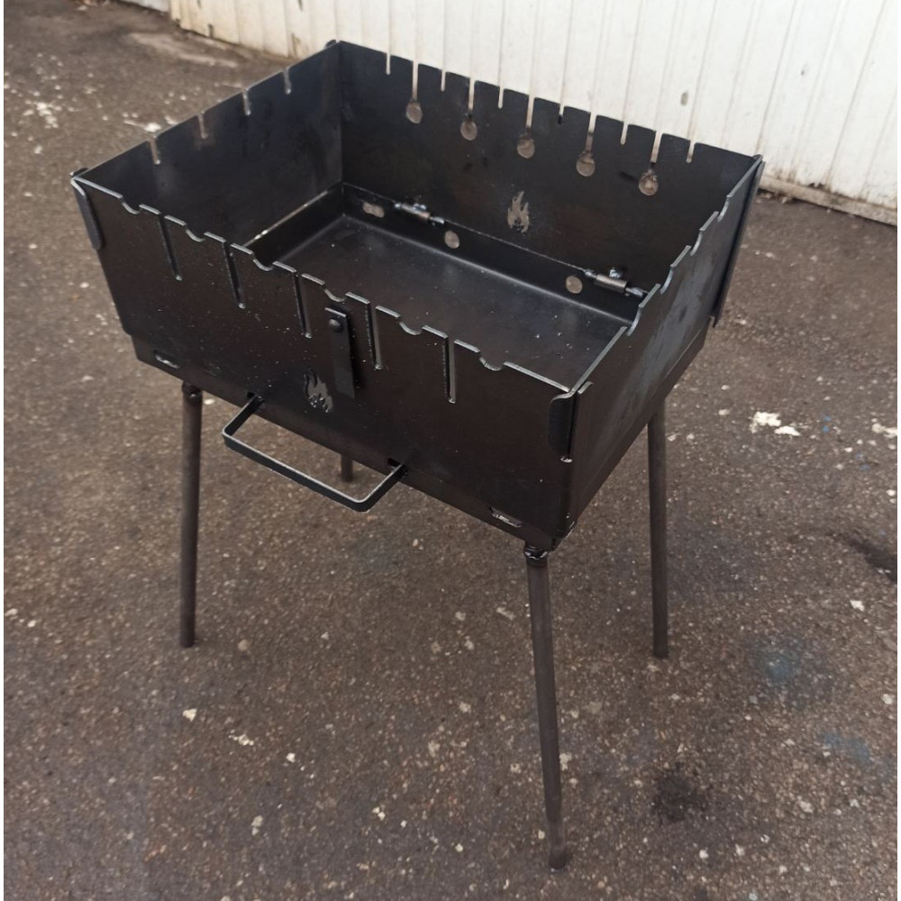 Мангал чемодан Standard на 6 шампурів, 3 мм