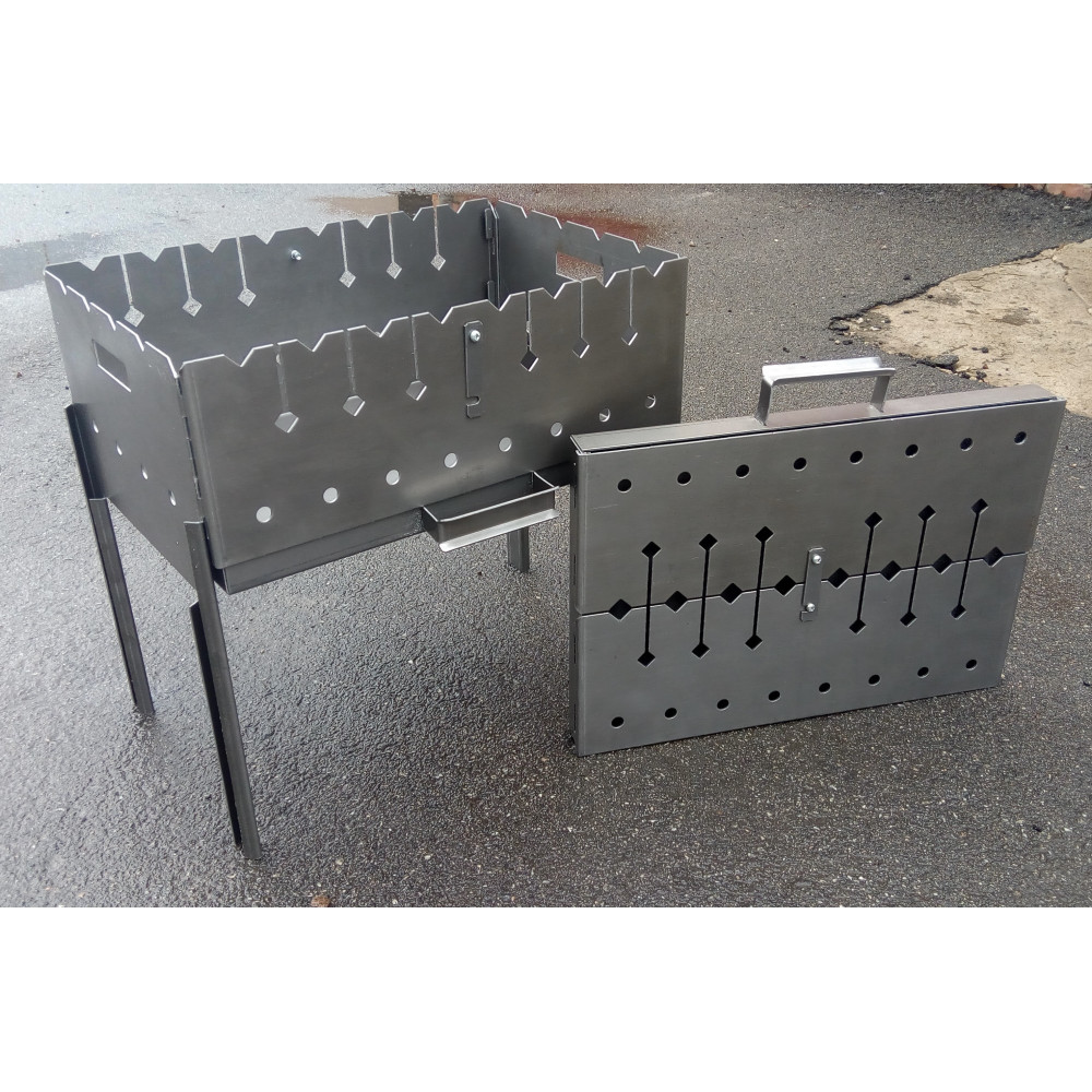 Мангал чемодан з шампурами