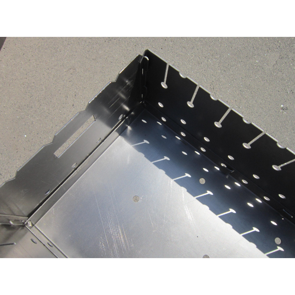 Мангал чемодан на 10 шампурів