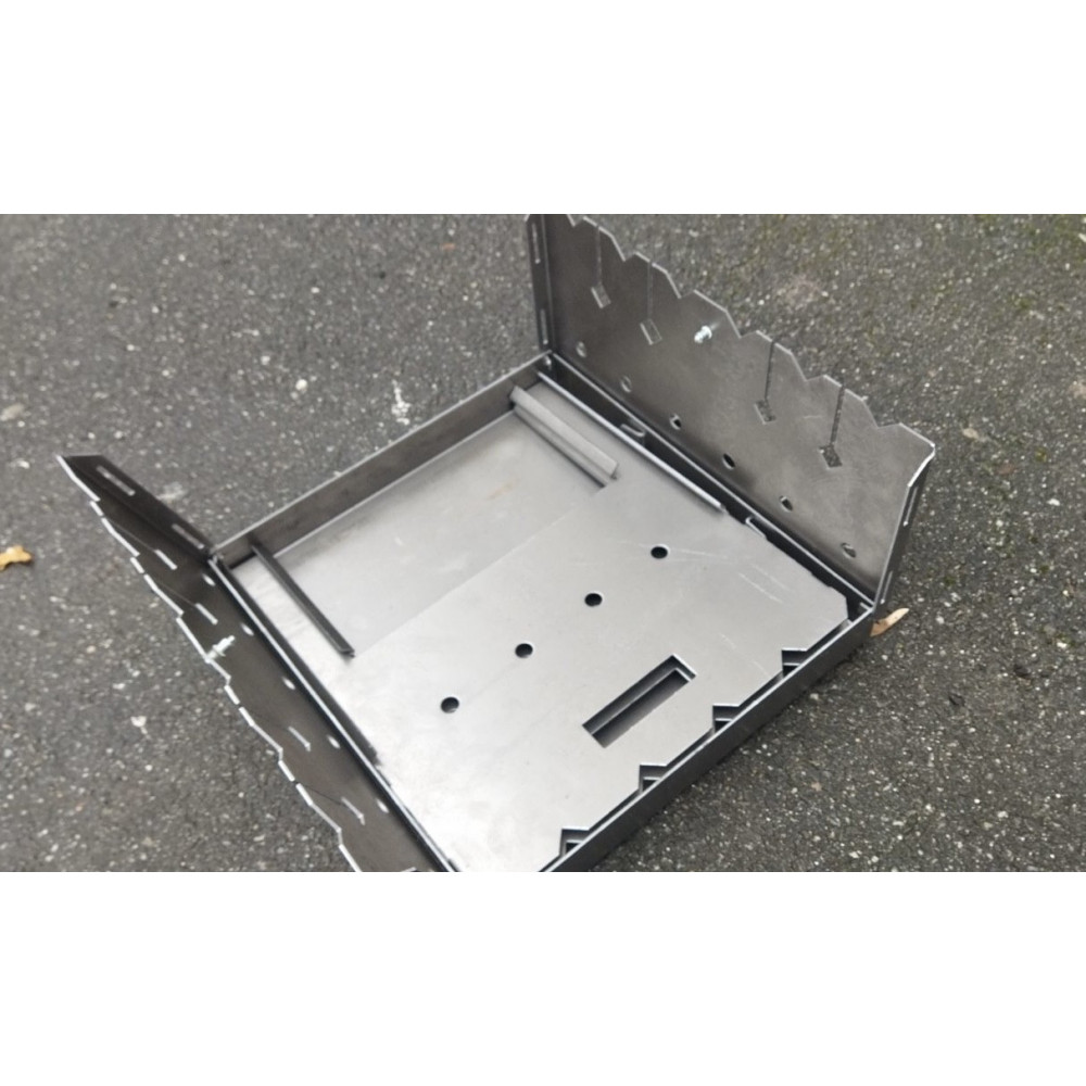 Мангал чемодан на 6 шампуров