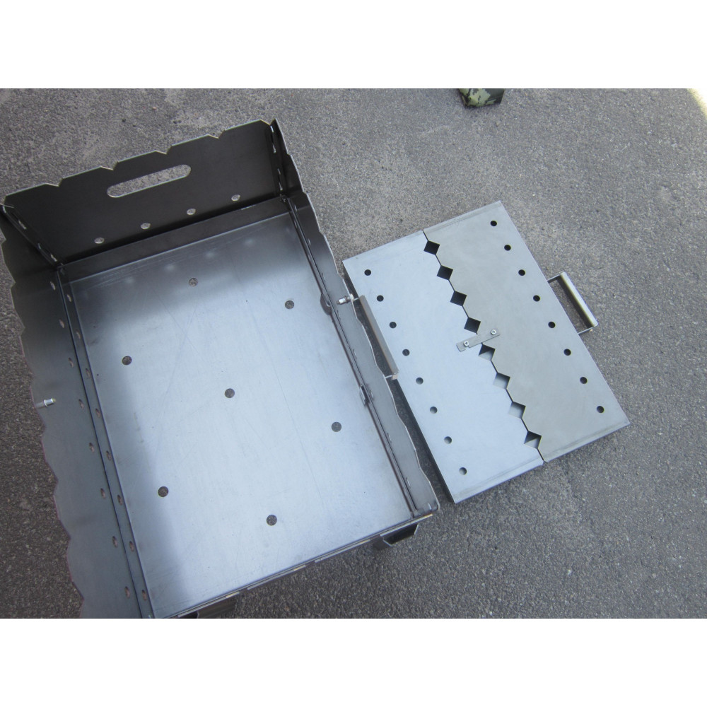 Мангал чемодан на 8 шампурів в чохлі