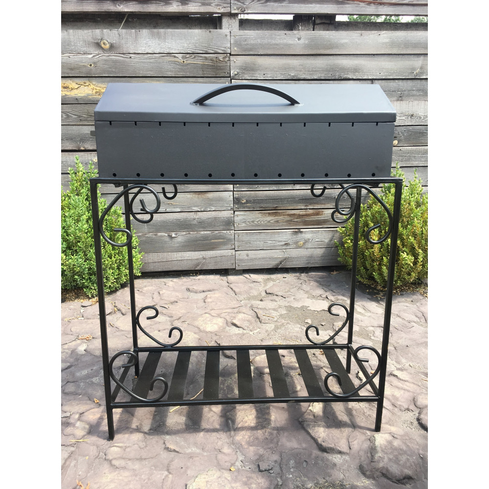 Мангал-барбекю 3 мм на 12 шампурів