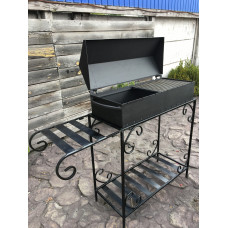 Мангал-барбекю 3 мм на 12 шампурів