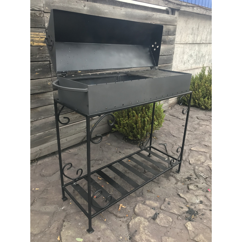 Мангал-барбекю 3 мм на 15 шампурів