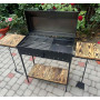 Мангал-барбекю 3 мм з кришкою та решіткою-гриль