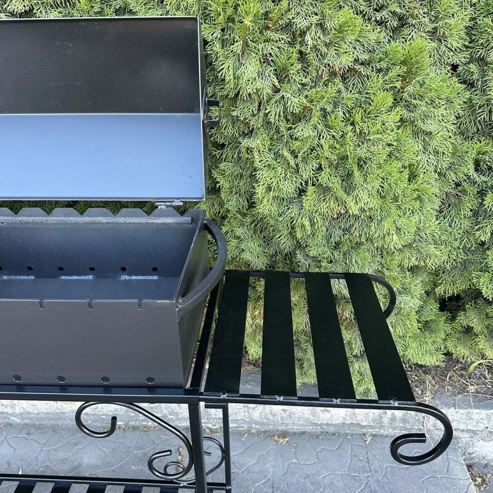 Мангал-барбекю 4 мм на 12 шампурів