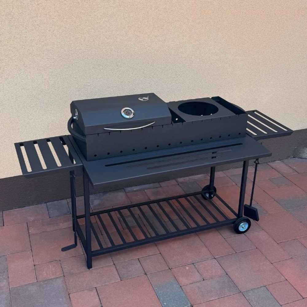 Мангал-барбекю 4 мм на 15 шампурів