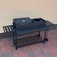 Мангал-барбекю 4 мм на 15 шампурів