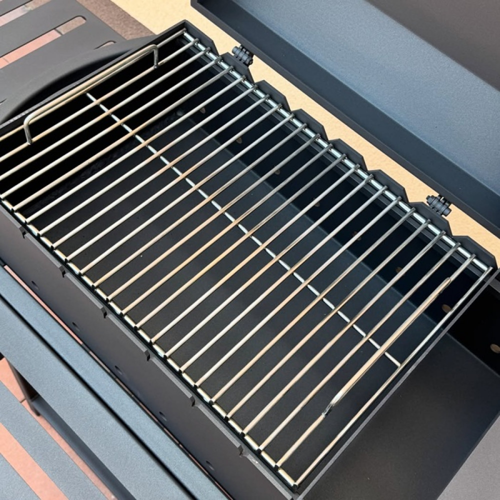 Мангал-барбекю 4 мм на 15 шампурів