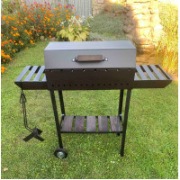 Мангал-барбекю 4 мм посилений на 8 шампурів