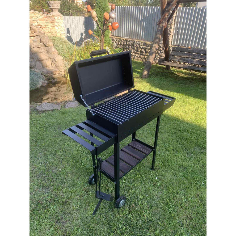 Мангал-барбекю 4 мм усиленный на 8 шампуров