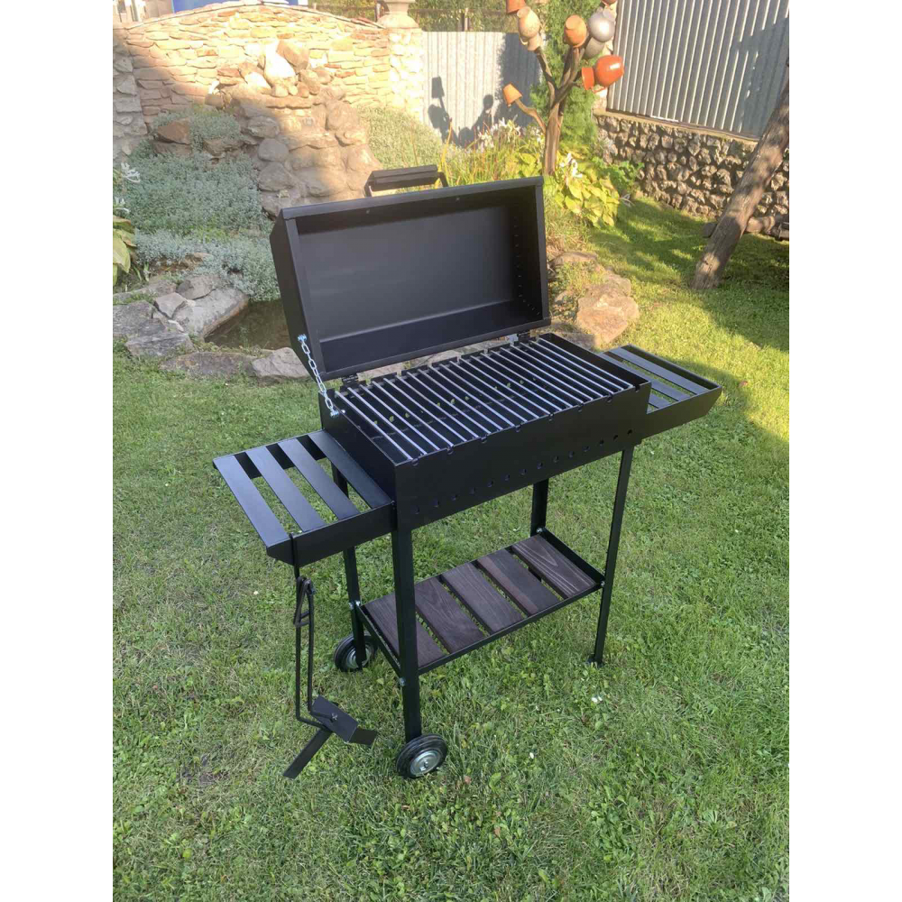 Мангал-барбекю 4 мм усиленный на 8 шампуров