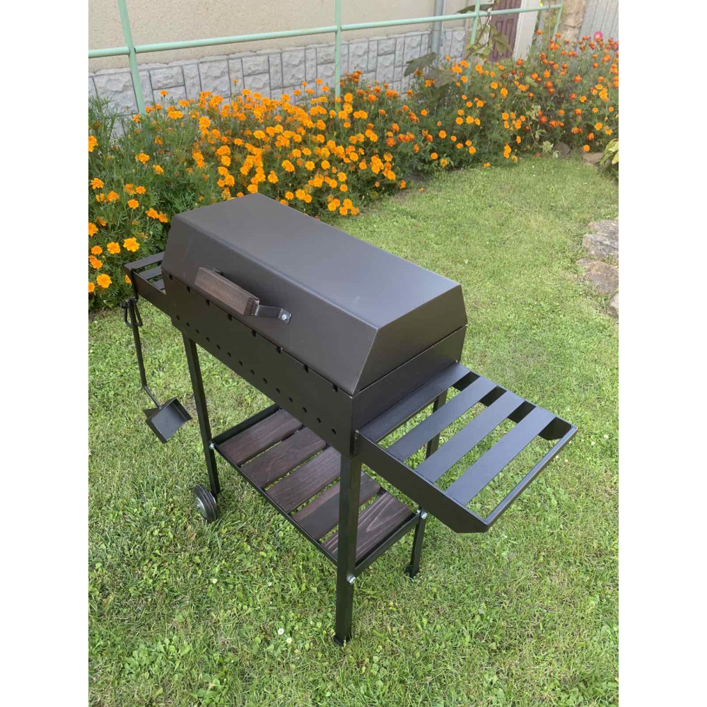 Мангал-барбекю 4 мм усиленный на 8 шампуров