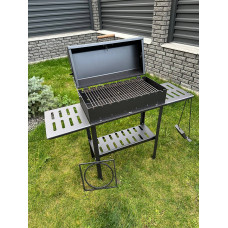 Мангал-гриль 4 мм посилений на 10 шампурів