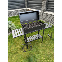 Мангал-гриль 4 мм посилений на 10 шампурів