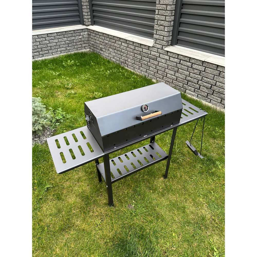 Мангал-гриль 4 мм посилений на 10 шампурів