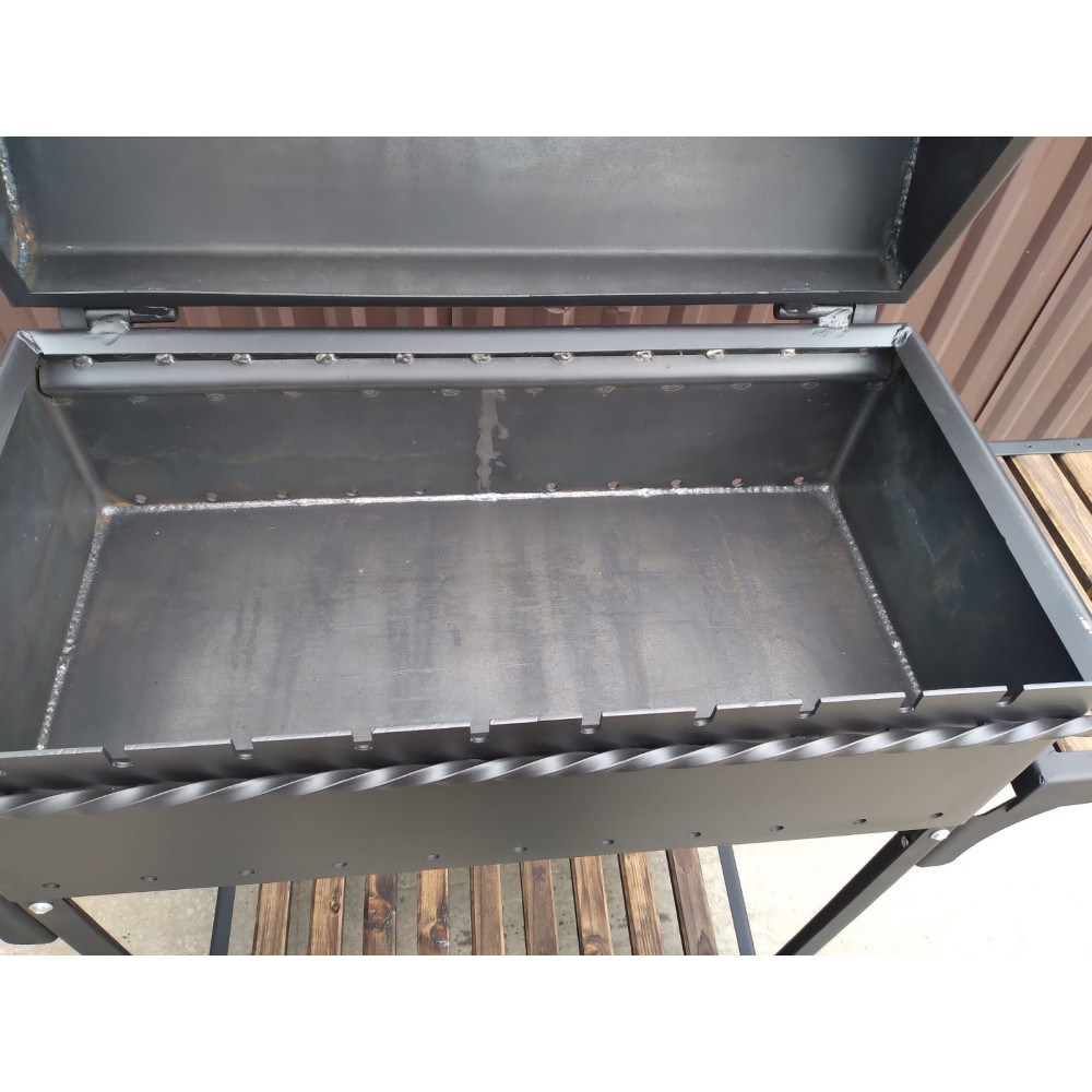 Мангал-гриль на 10 шампурів