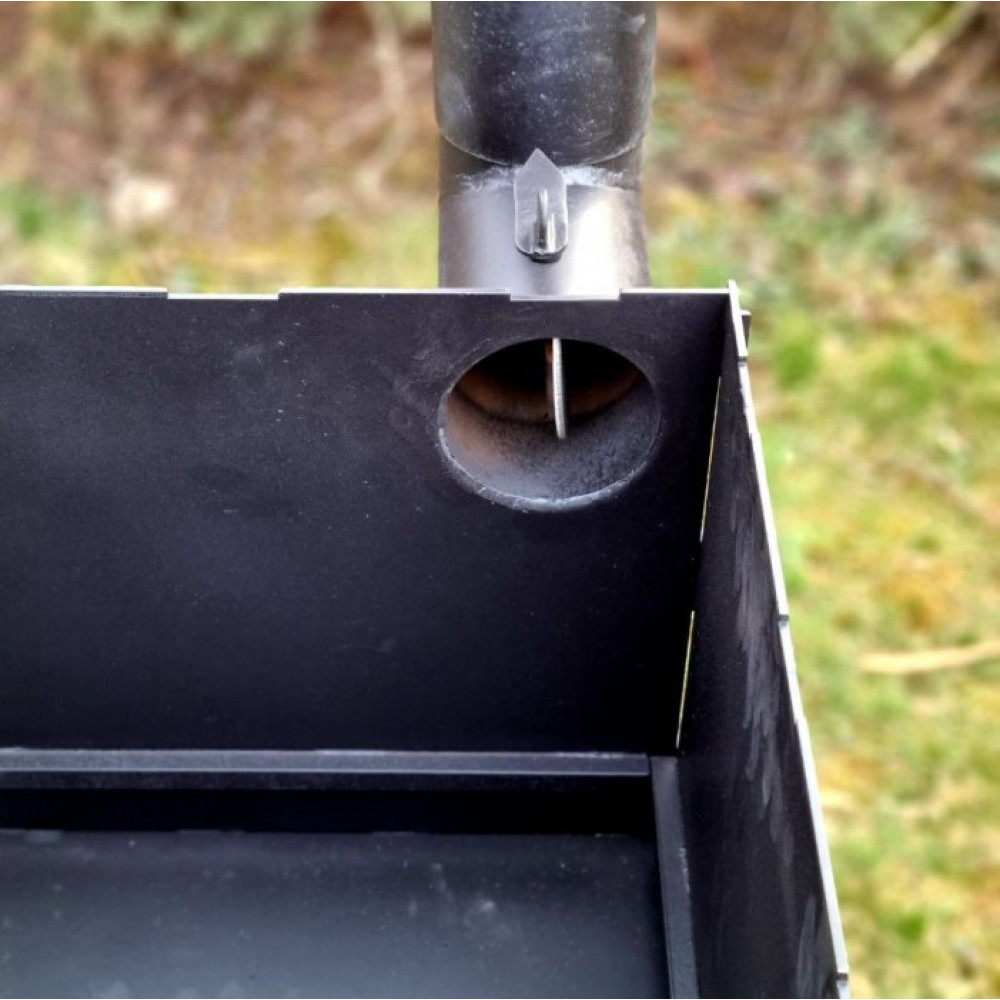 Мангал-піч 4 мм на 13 шампурів