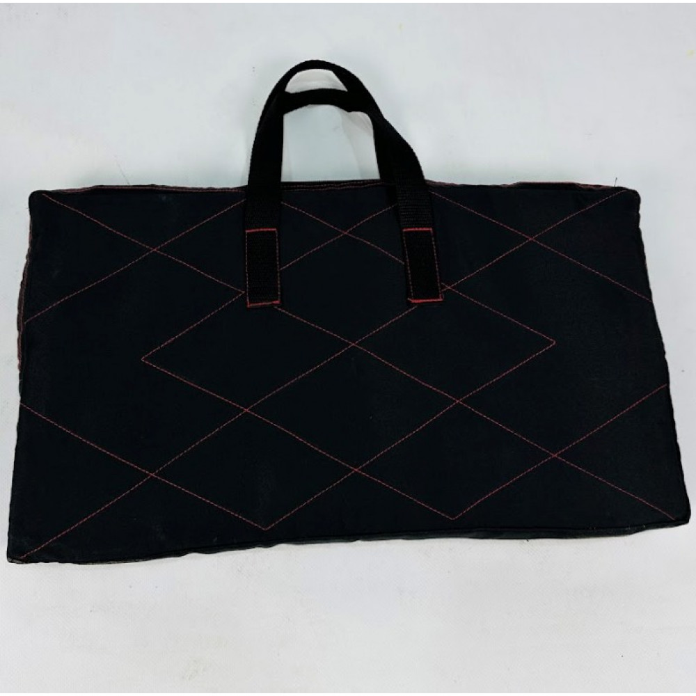 Мангал-чемодан 2 мм на 8 шампуров в чехле, совком и кочергой