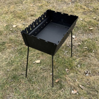 Мангал-чемодан 2 мм на 8 шампурів