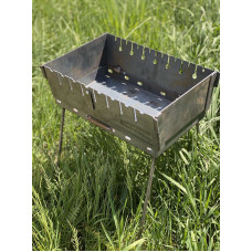 Мангал-чемодан 3 мм на 8 шампурів