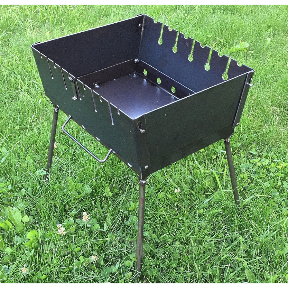 Мангал-чемодан на 6 шампурів