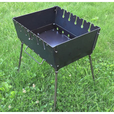 Мангал-чемодан на 6 шампурів