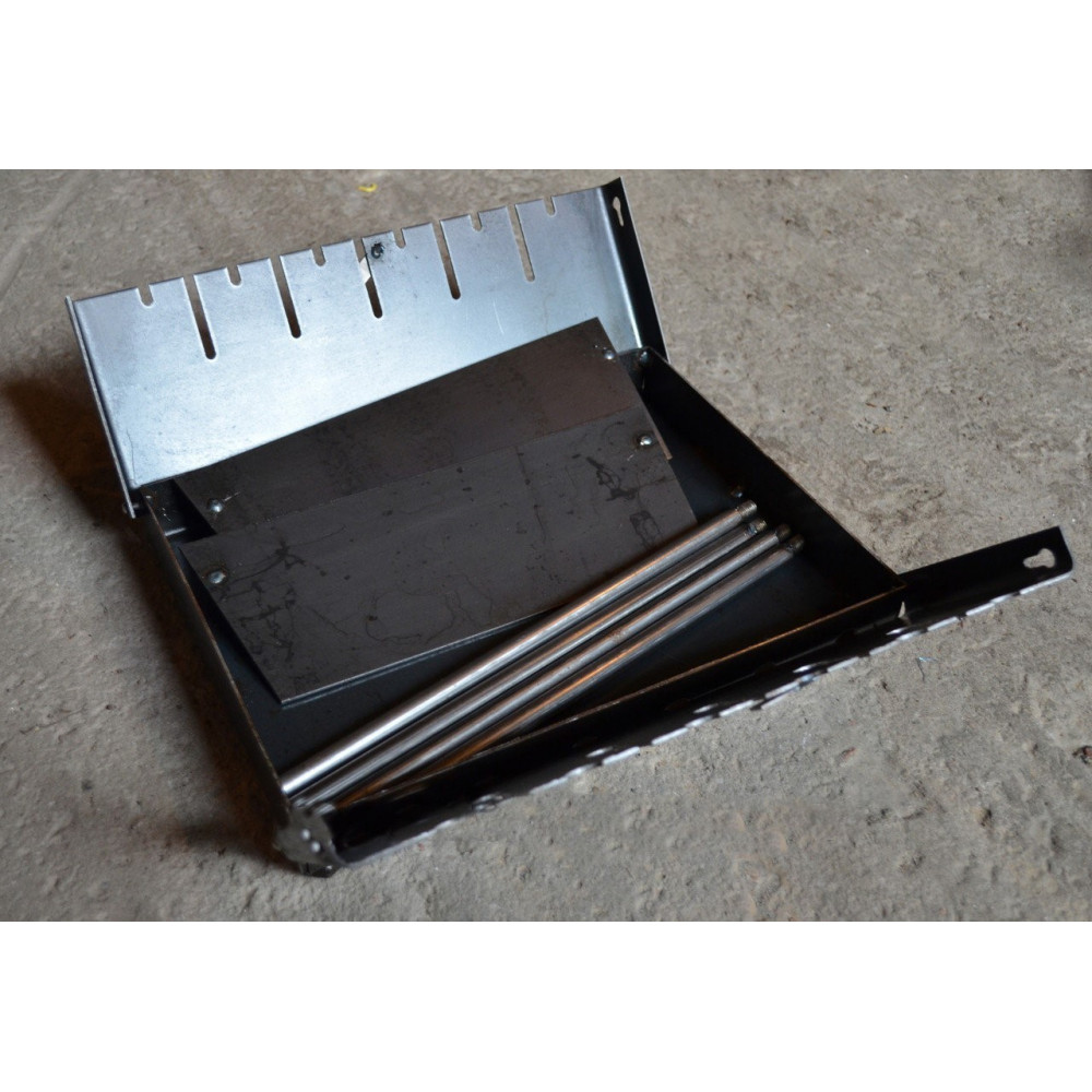 Мангал-чемодан на 6 шампурів