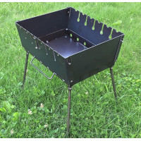 Мангал-чемодан на 6 шампуров